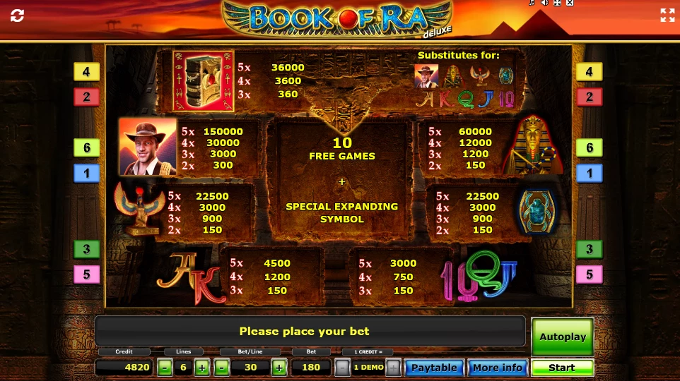 play book of ra deluxe